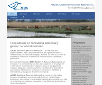Arcea.net(Xestión) Screenshot