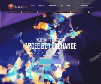 Arceecoin.com(ARCEE Coin (ARCEE)) Screenshot