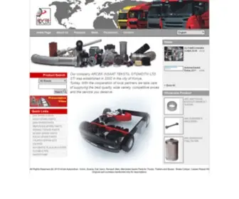 Arcek.com(Arcek Automotive) Screenshot