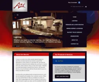 ArcelectricPa.com(Arc Electric) Screenshot