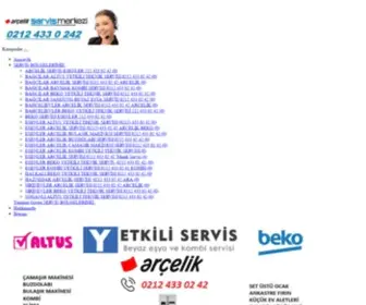 Arcelikesenlerservis.com(Esenler) Screenshot