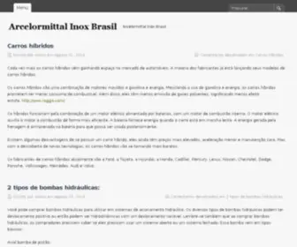 Arcelormittalinoxbrasil.com.br(Arcelormittalinoxbrasil) Screenshot