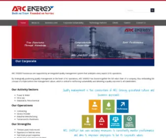 Arcenergy-BH.com(Built On Trust) Screenshot