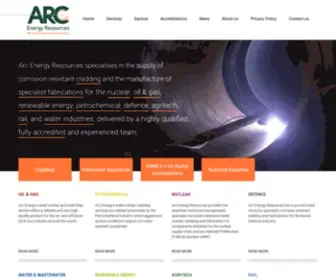 Arcenergy.co.uk(Welding, Fabrication & Engineering Specialists) Screenshot