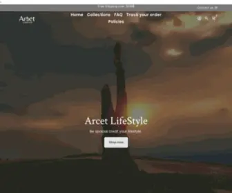 Arcetlifestyle.com(ArcetLifeStyle) Screenshot