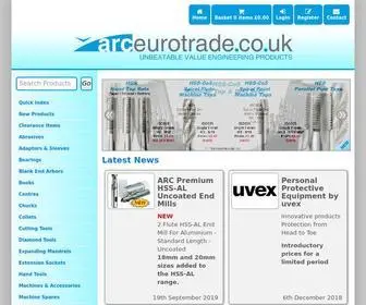 Arceurotrade.co.uk(Engineering Tools) Screenshot