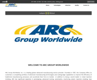 ArcGroupworldwide.com(FRONT PAGE) Screenshot