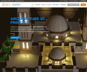 ARCH-Graphic.com(ARCH GRAPHIC) Screenshot