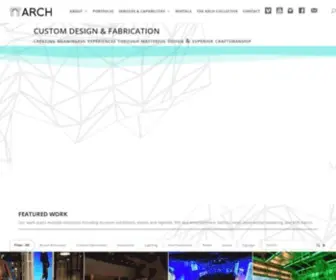ARCH-NYC.com(ARCH Production & Design NYC) Screenshot