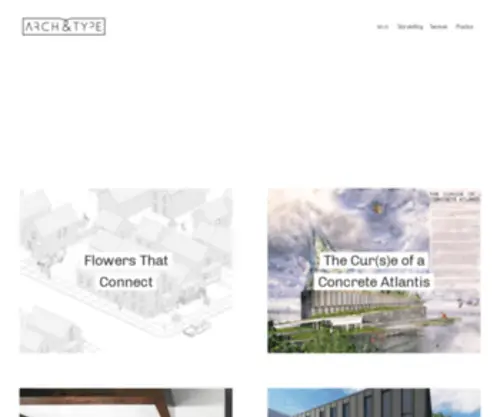ARCH-Type.com(Arch&Type) Screenshot