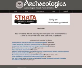 Archaeologica.org(Archaeologica) Screenshot