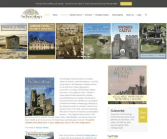 Archaeologyireland.ie(The past in the present) Screenshot