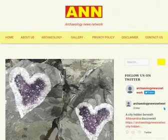 Archaeologynewsnetwork.com(Archaeology News Network) Screenshot