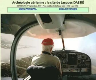 Archaero.com(Aerial archaeology J. Dassié Archéologie aérienne) Screenshot