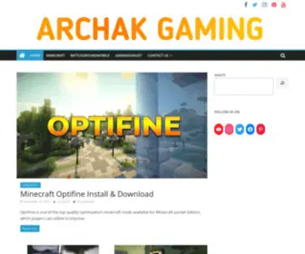 Archakgaming.com(Archak Gaming) Screenshot