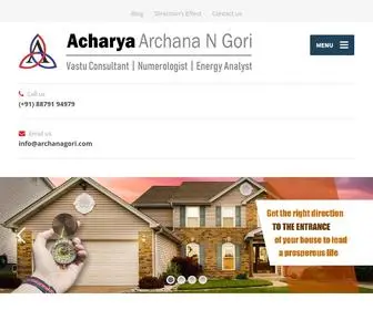 Archanagori.com(Archana Gori) Screenshot