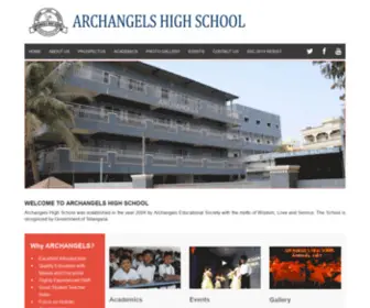 Archangelshighschool.com(Archangels High School) Screenshot