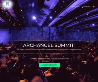 Archangelsummit.com(Summit 2020) Screenshot