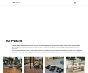 Archatrak.com(Archatrak Porcelain Pavers for Exceptional Outdoor Landscapes) Screenshot