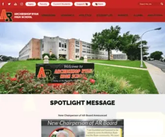 Archbishopryan.com(Archbishop Ryan High School) Screenshot