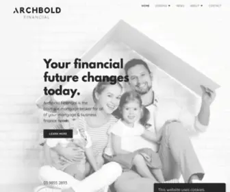 Archboldfinancial.com.au(Archbold Financial) Screenshot