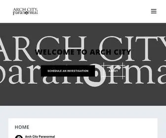 Archcityparanormal.com(The Capital City's Paranormal Team) Screenshot