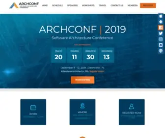 Archconf.com(ArchConf 2020) Screenshot