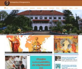 Archdiocesechanganacherry.org(Archdiocese Changanacherry) Screenshot