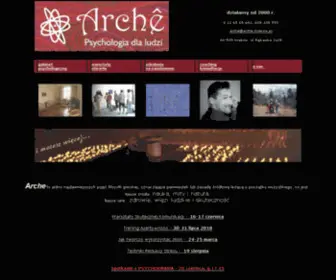 Arche.krakow.pl(Arche) Screenshot