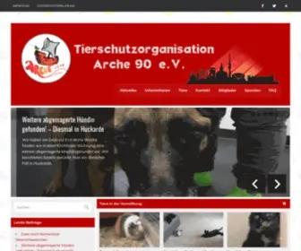 Arche90.de(Egal ob Hund) Screenshot