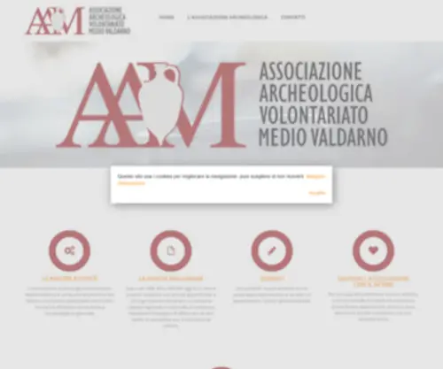 Archeoempoli.it(Associazione Archeologica Volontariato Medio Valdarno) Screenshot