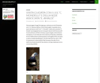 Archeogruppo.it(Il blog dell'Archeogruppo "E) Screenshot