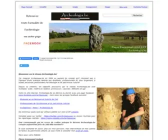 Archeologia.be(Réseau) Screenshot