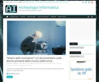Archeologiainformatica.it(Archeologia Informatica) Screenshot