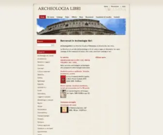 Archeologialibri.com(Archeologia Libri) Screenshot