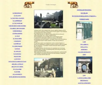 Archeoroma.com(HOME PAGE ARCHEOROMA) Screenshot