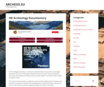 Archeos.eu(Archeology Guide) Screenshot