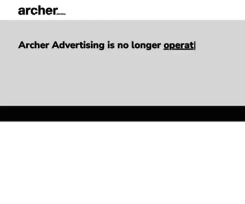 Archeradvertising.co.uk(Design & Advertising Agency) Screenshot