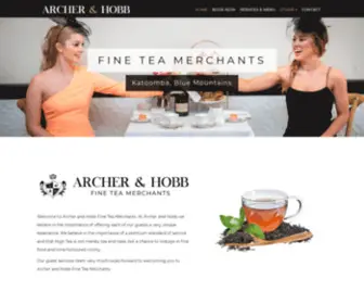 Archerandhobbtea.com.au(Archer & Hobb Fine Tea Merchants) Screenshot