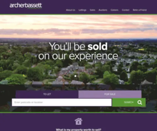 Archerbassett.co.uk(Archer Bassett) Screenshot