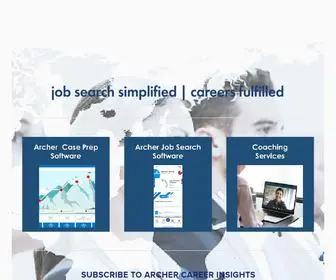 Archercareer.com(We are simplifying the job search and career) Screenshot