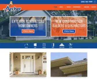 Archerexteriors.com(Roofing) Screenshot