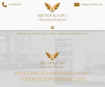 Archerflint.com(Joinery Manufacturer in Nottingham) Screenshot