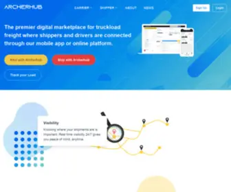 Archerhub.com(Freight) Screenshot