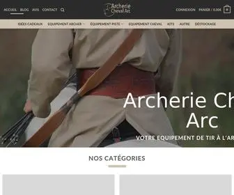 Archerie-Cheval-ARC.fr(Archerie Cheval Arc) Screenshot