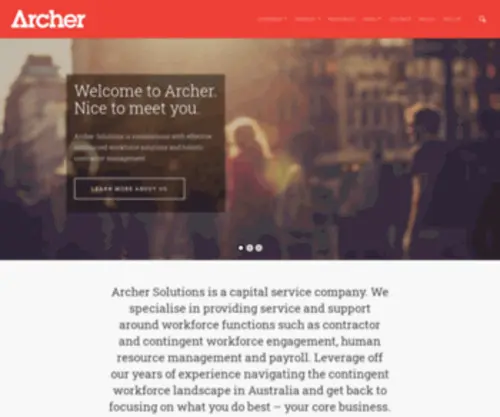 Archersolutions.com.au(Archersolutions) Screenshot