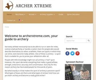 Archerxtreme.com(archerxtreme) Screenshot