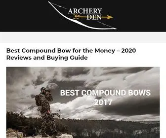 Archery-Den.com(Satisfy The Archer Within) Screenshot