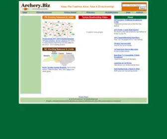 Archery.biz(Archery News) Screenshot
