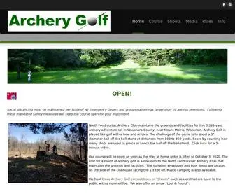 Archerygolfwi.com(Archery Golf) Screenshot